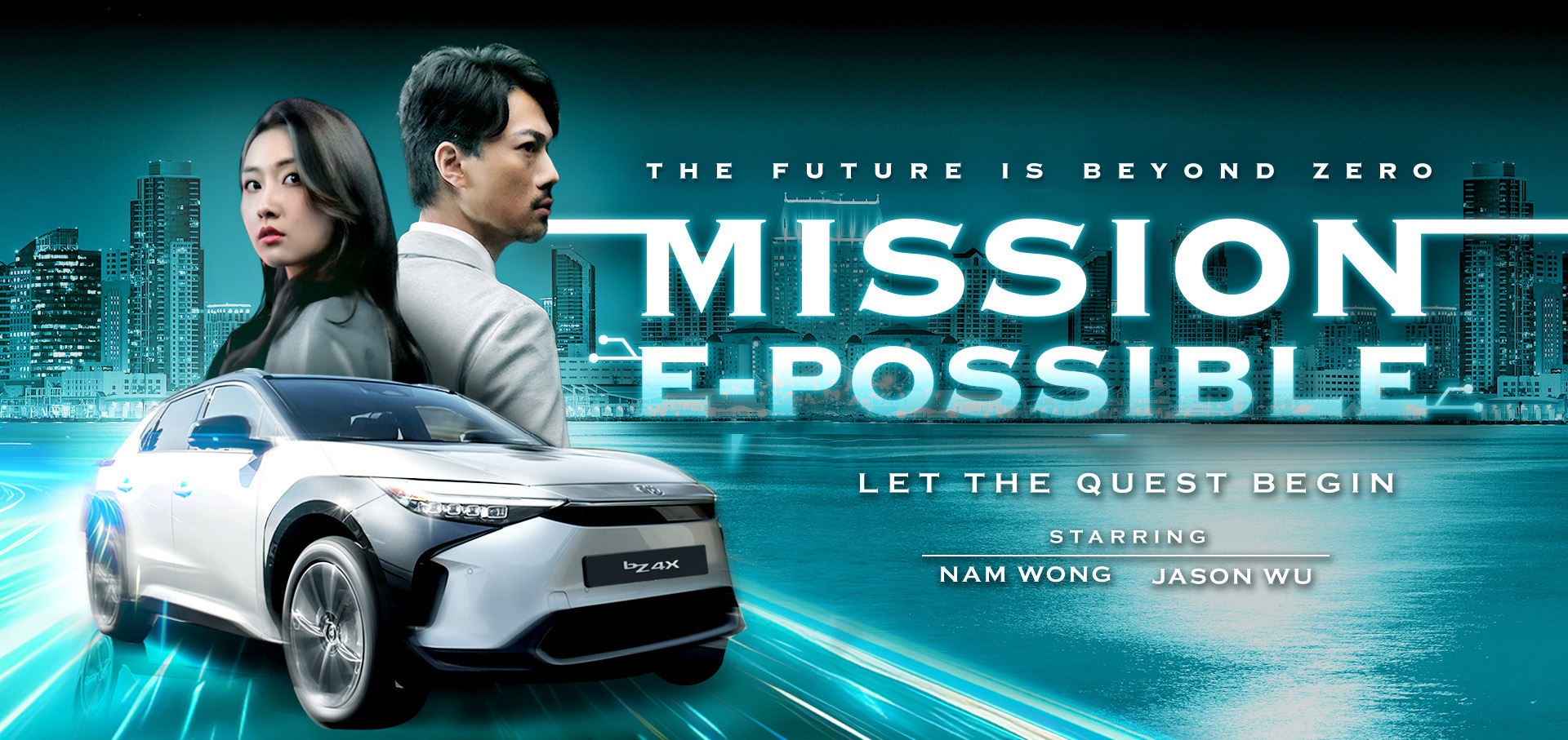 Official Premiere of TOYOTA bZ4X's 'MISSION E-POSSIBLE’⚡