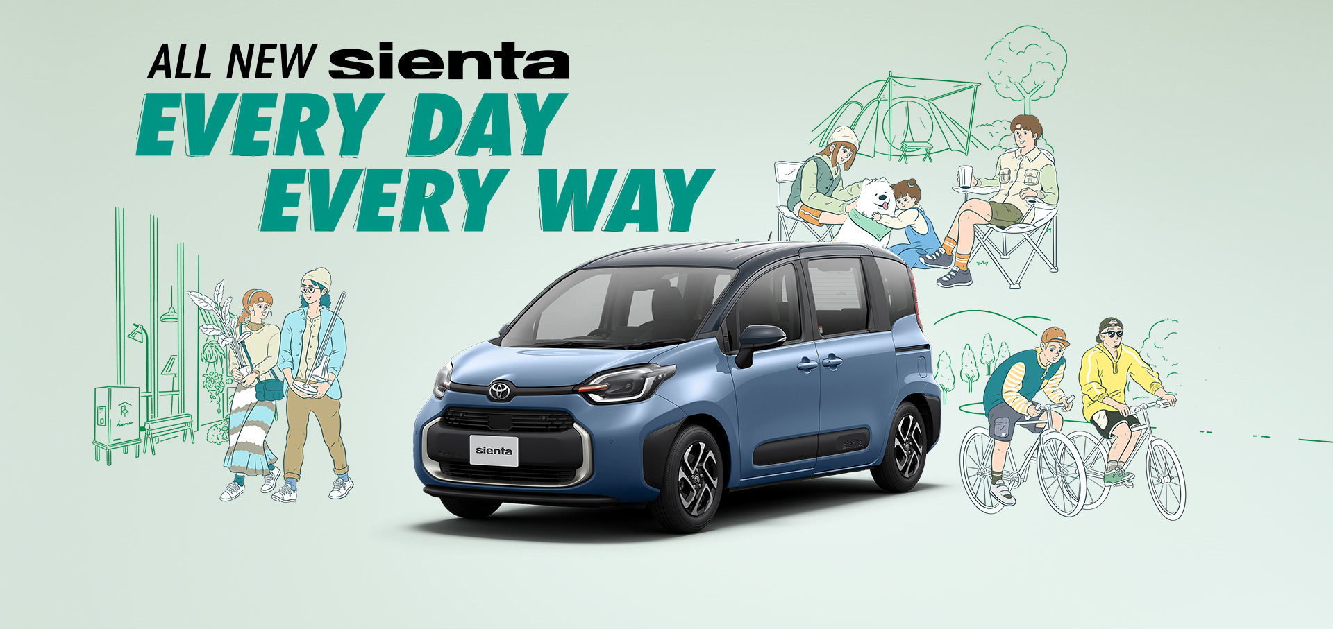 All-New Sienta | Every Day Every Way